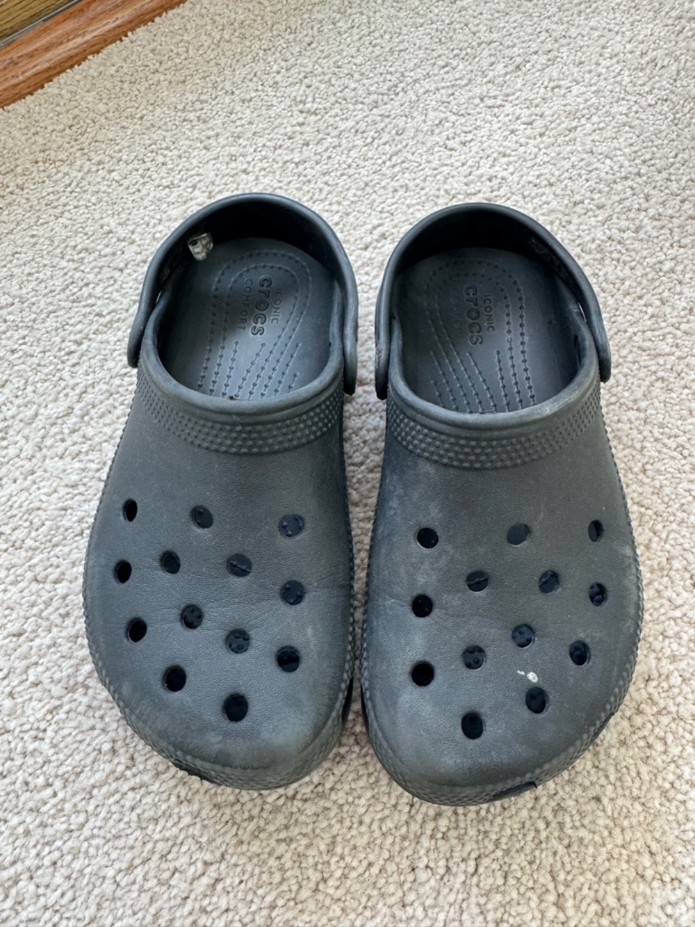CROCS Kids Classic Clog in Black
